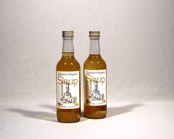 Zitronen Ingwer Sirup